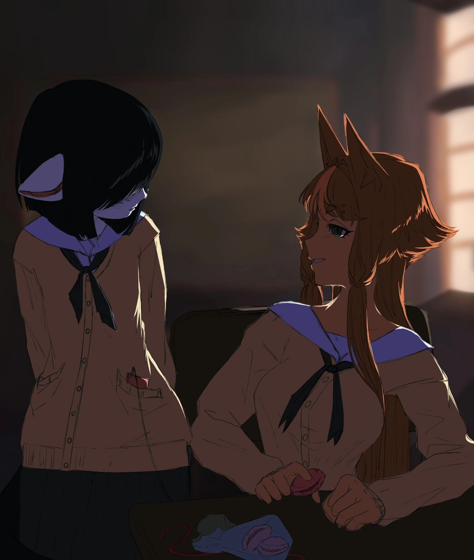 Mostly an atmosphere practice, the bg