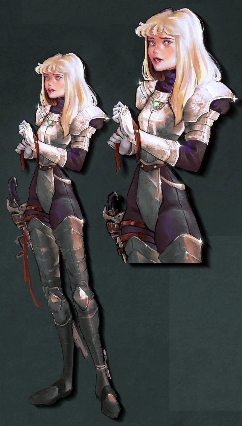 My Oc Jeanne I made a few years ago! 
