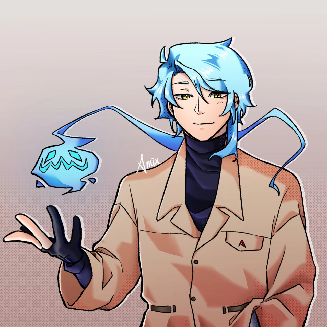 OC : Asytar
Trying new coloring art style