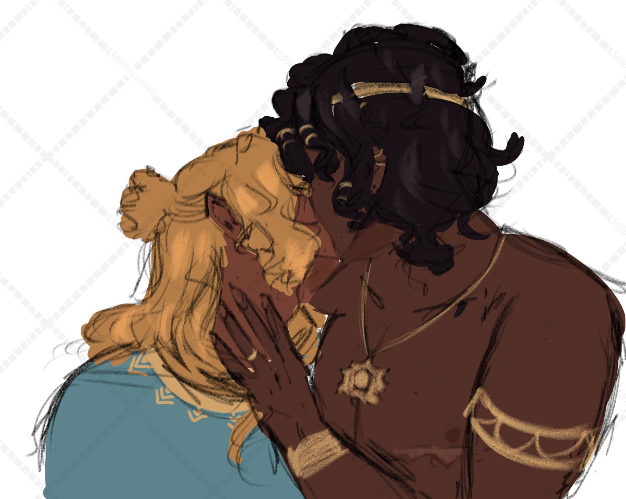 Apollo and Hyacinthus from Greek mythology 💗💗