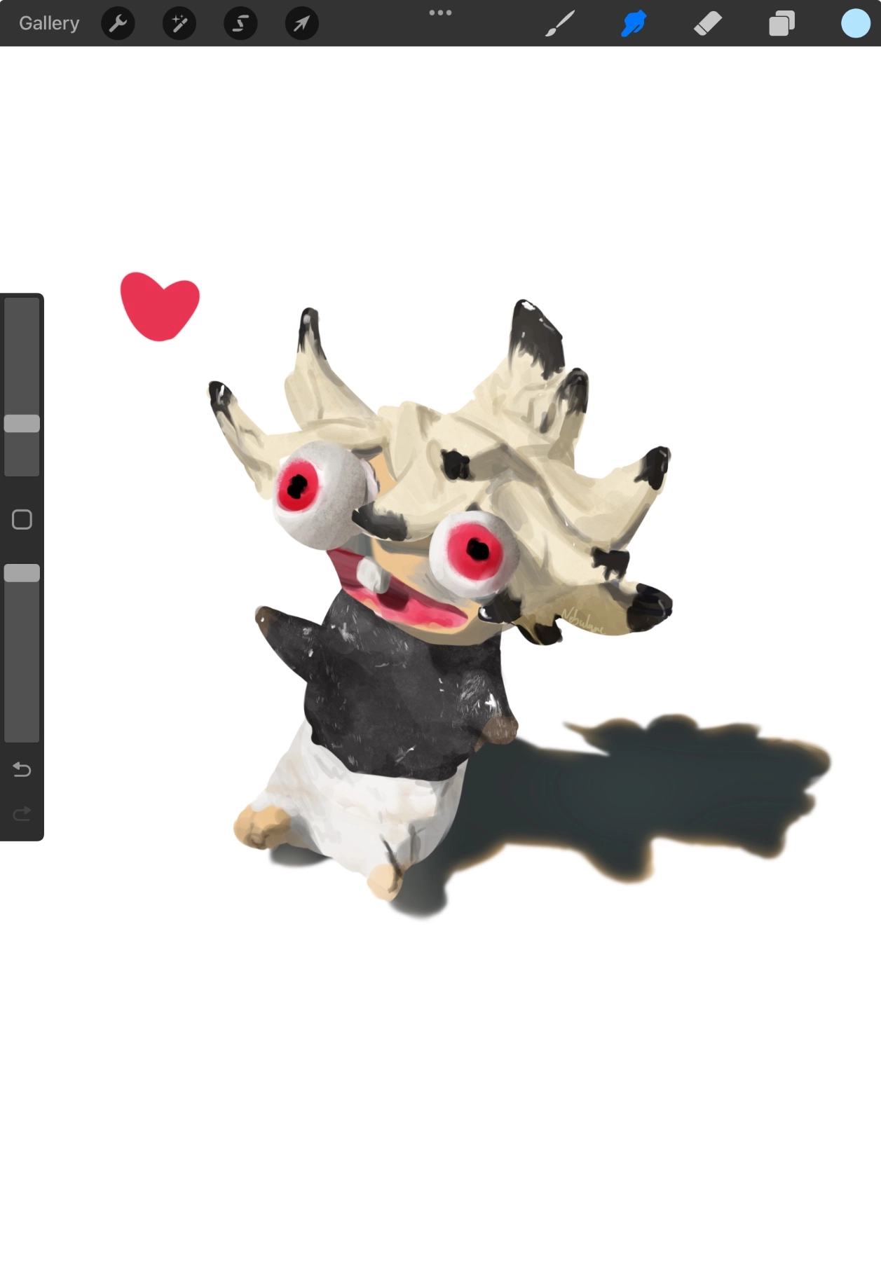 Rudo art study from a pic on twitter!