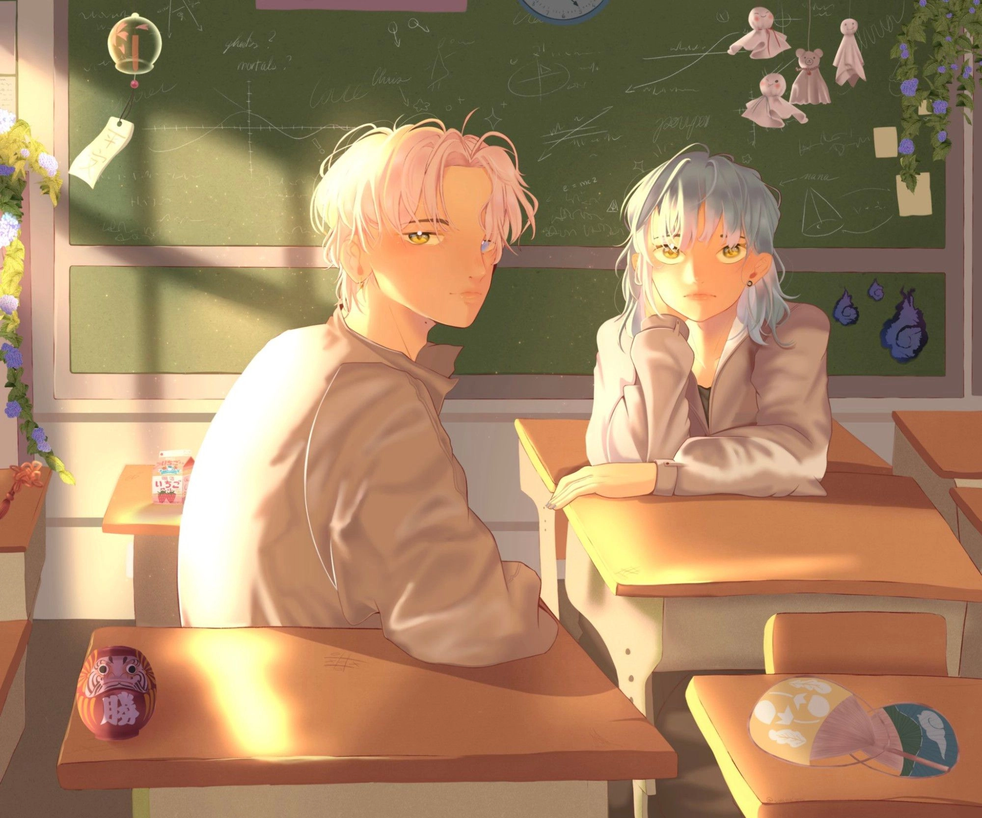 Chris Circe and Nana Circe, both of my beloved oc's !