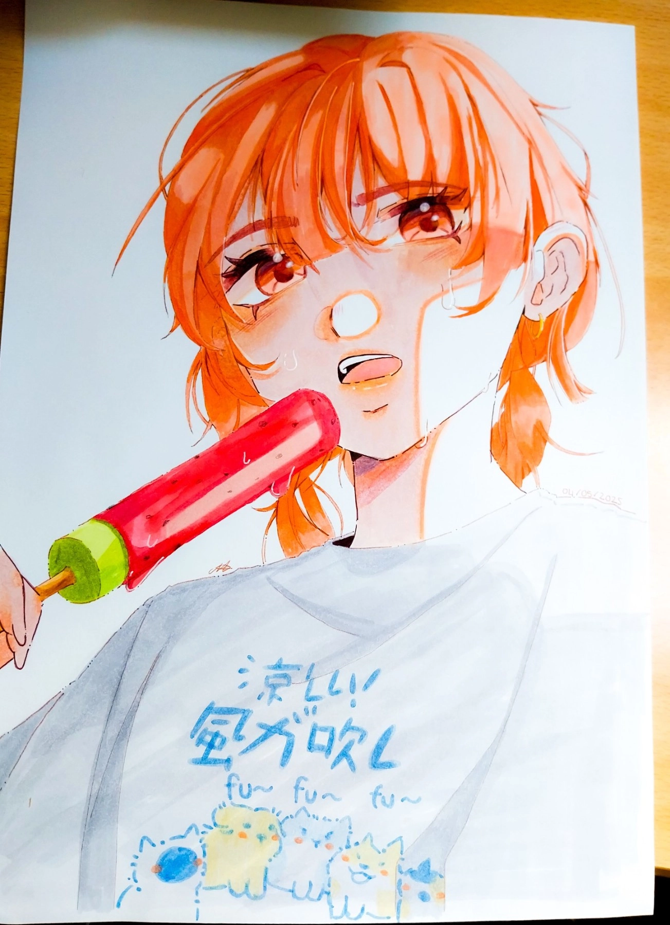 Sarah Ikedo. I love her red hair ><