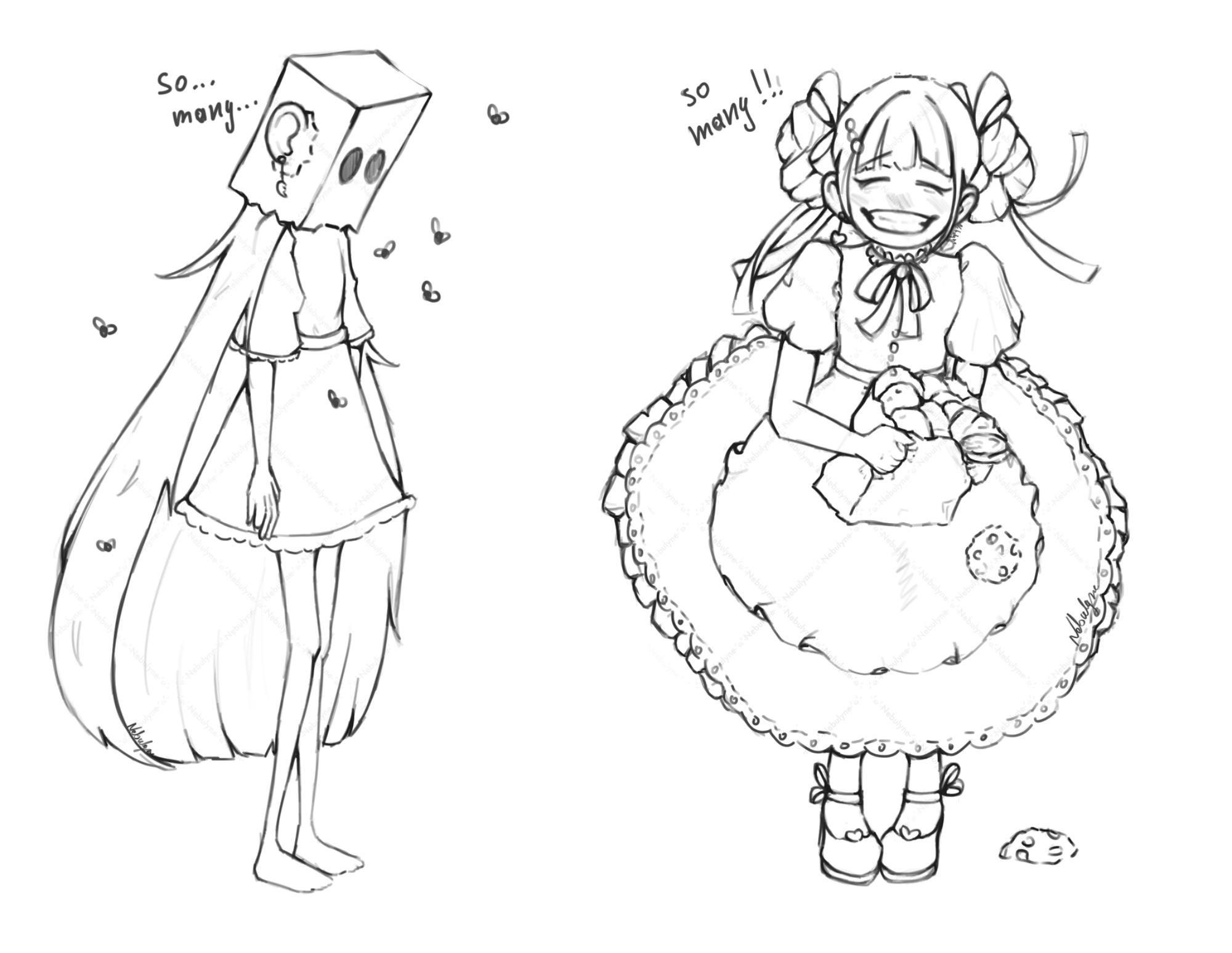 The forsaken child 
One child, two fates