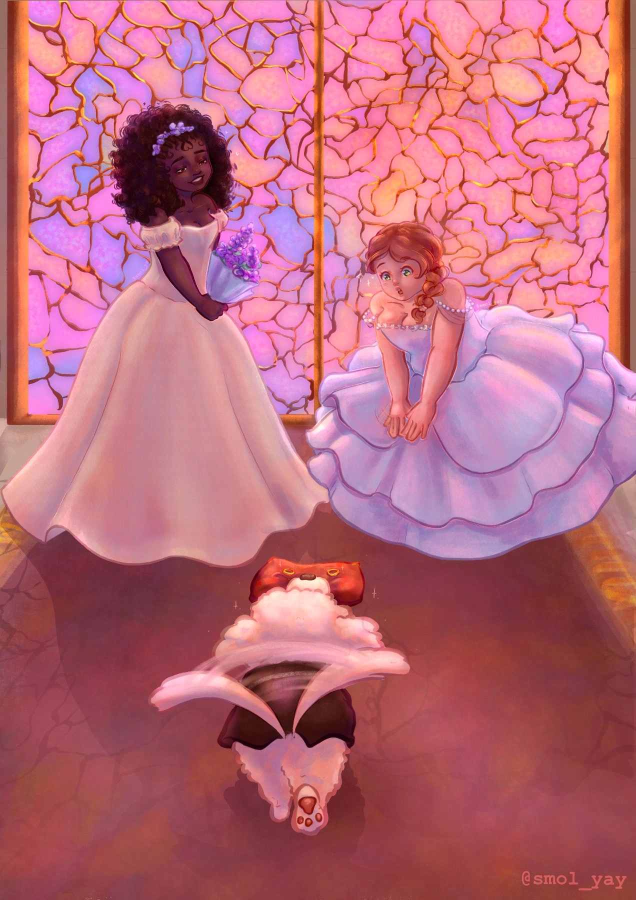 Lesbian wedding yayyy!!!