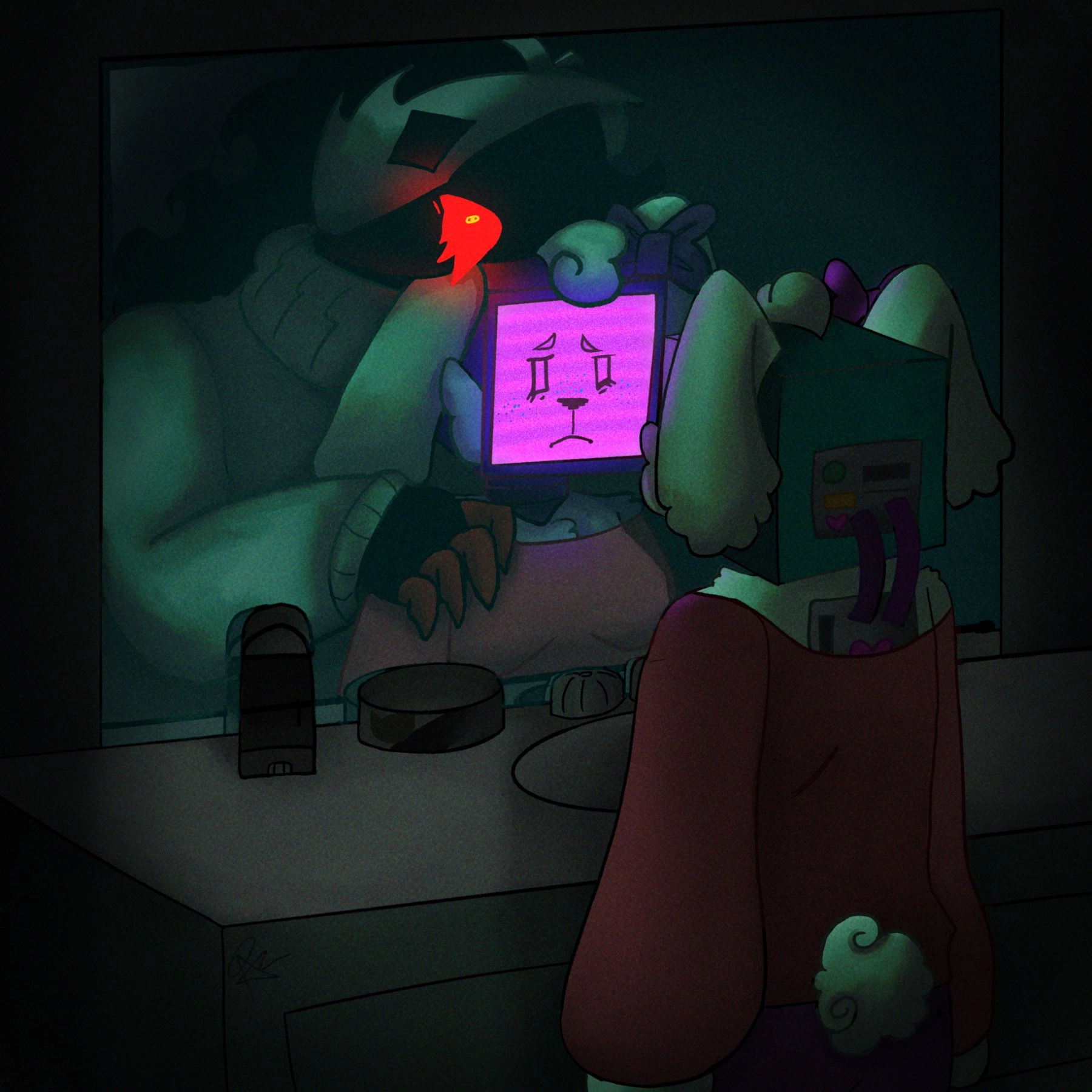 Melanie’s creator saw this and liked and reposted it and I’ve never been more honored