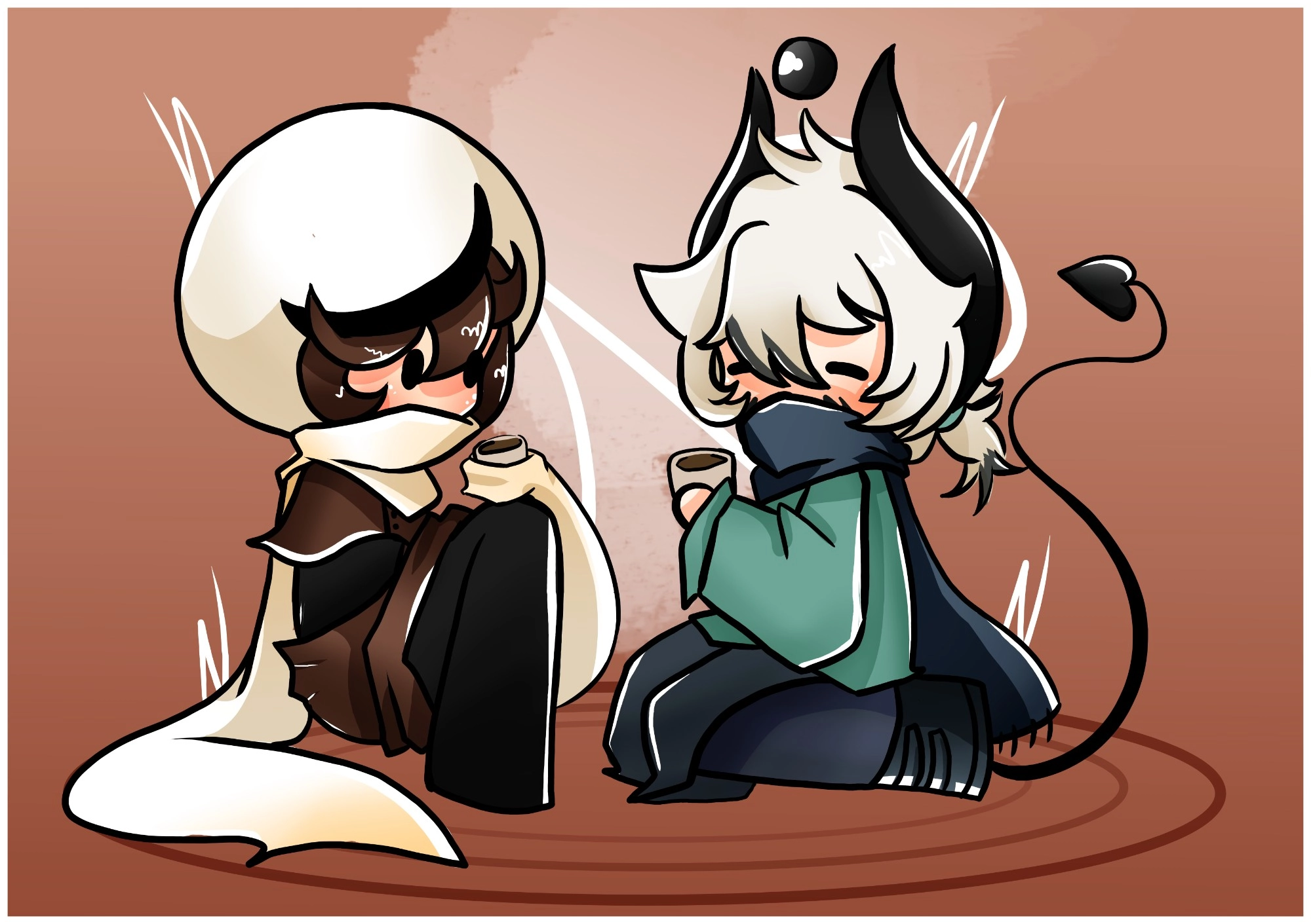 Artfight drawing with my friend's oc 