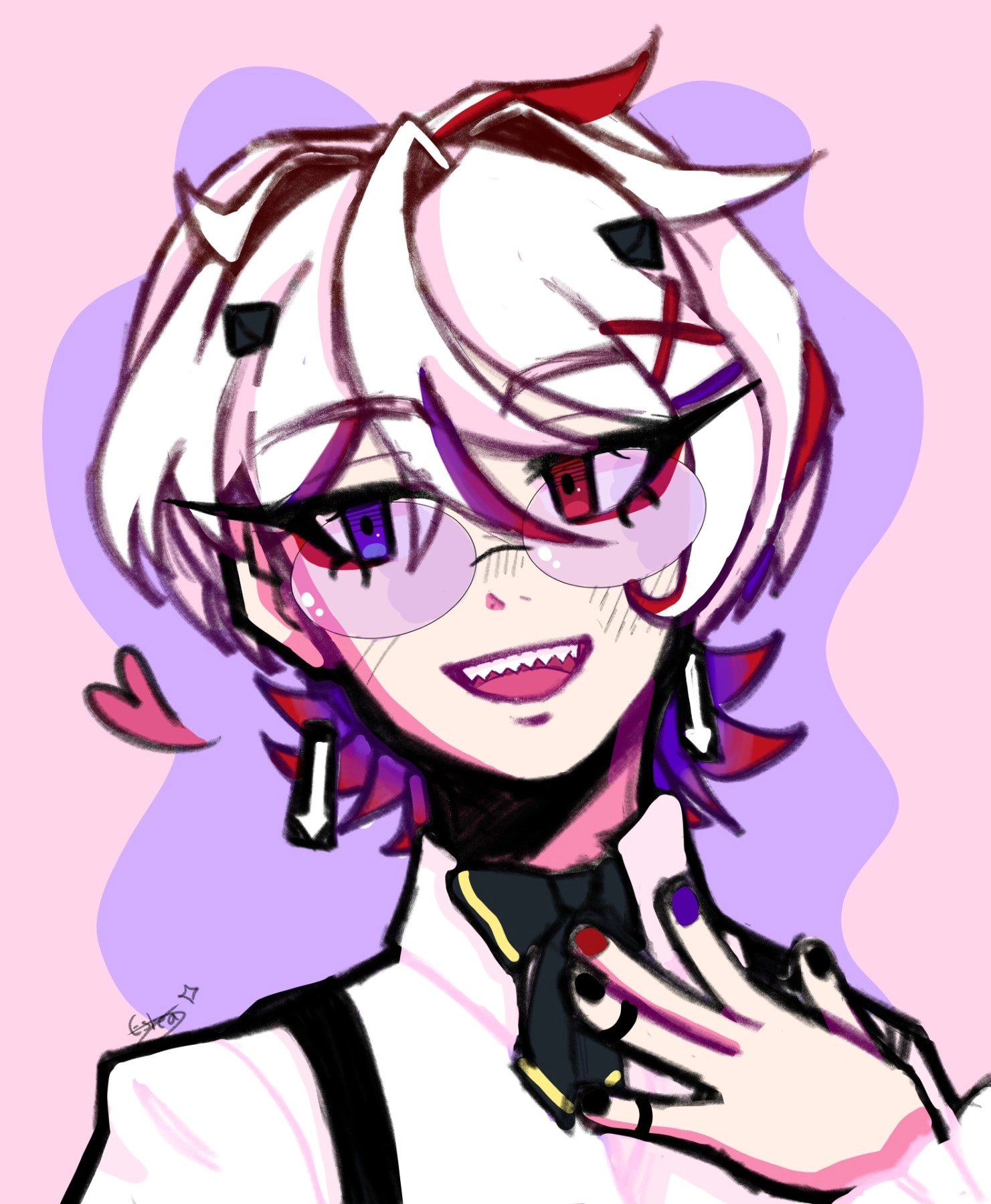 A fanart of one of my mootie's oc I did smtg like last year but I still love it a lot :D 

<<THIS CHARACTER IS NOT MINE>>