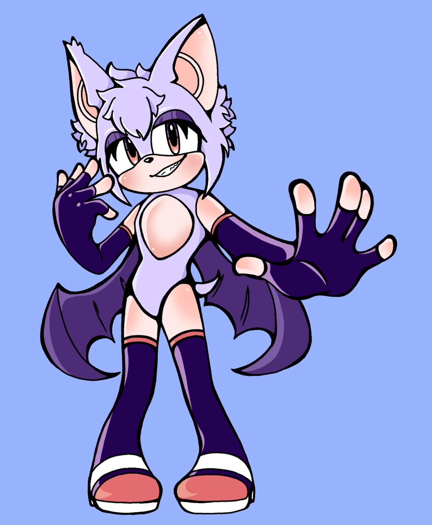 This oc was basically a test to learn a new artstyle, her name is Heather :p