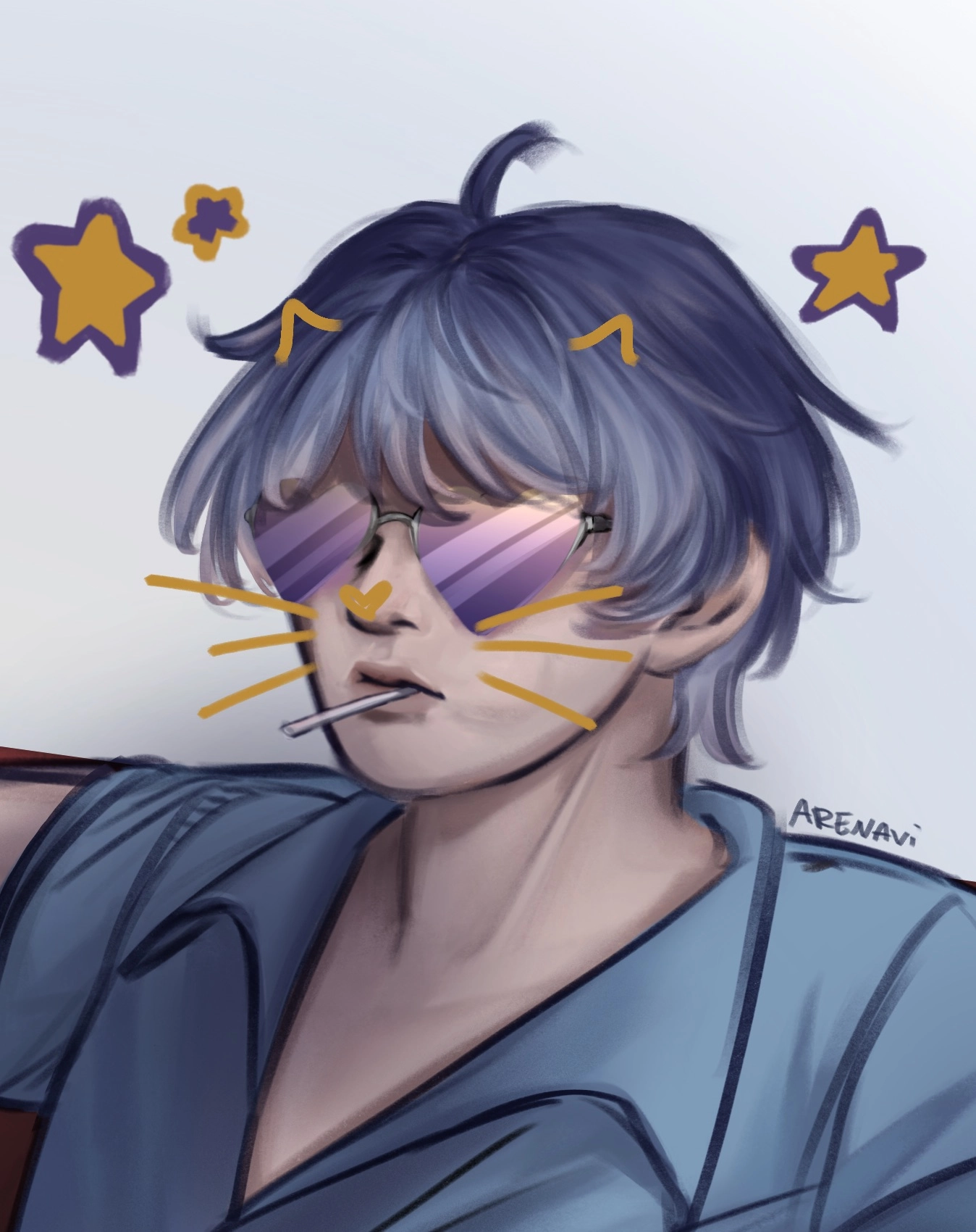 My OC Noi again!! I didnt actually like his shirt tho.