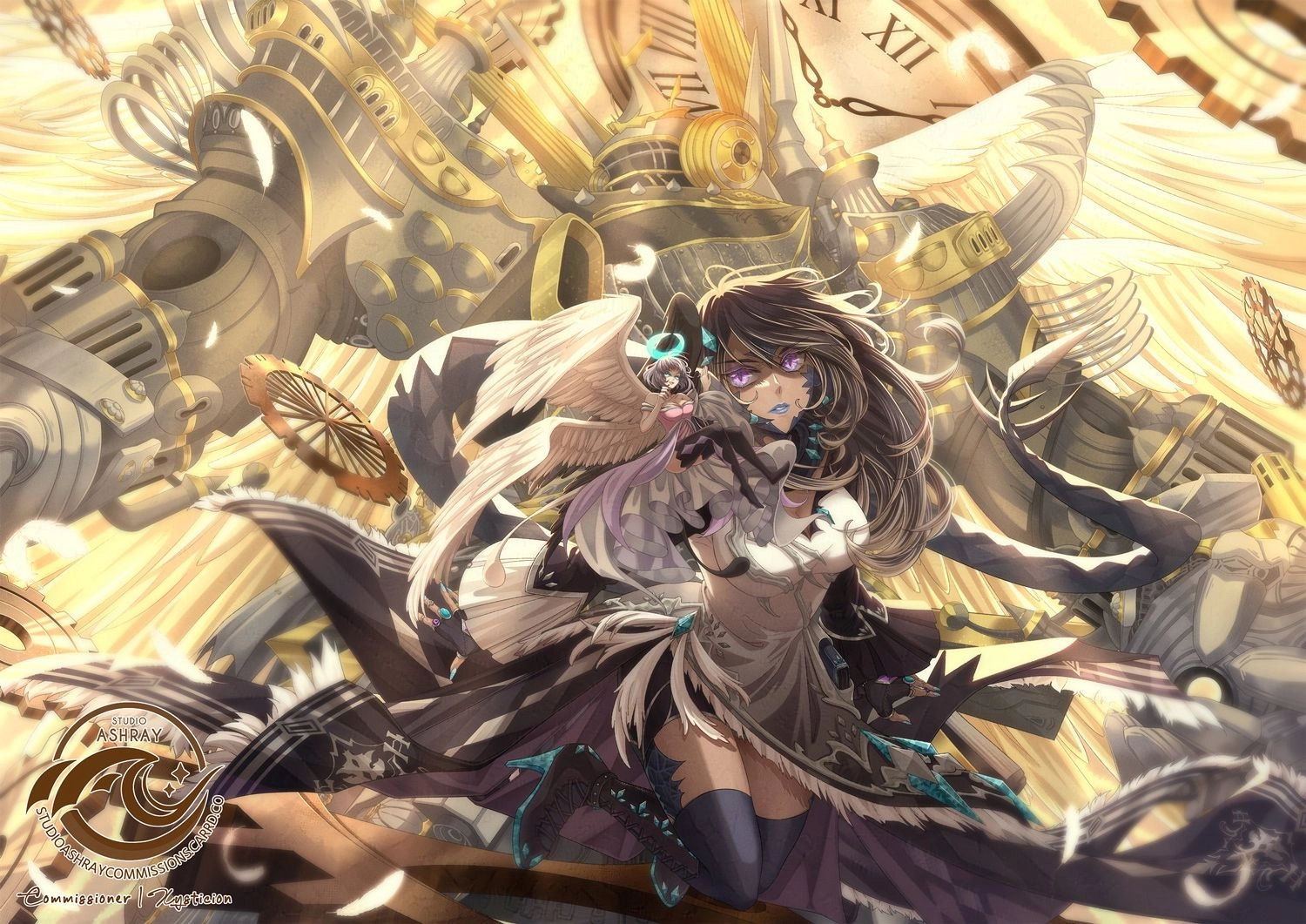 Syshata Rangda and Calon-Arang, her anima(an angel-winged faerie). We are proud of how Perfect Alexander came out!

Illustration: Coral Reef Style
Completed CM for Xysticion