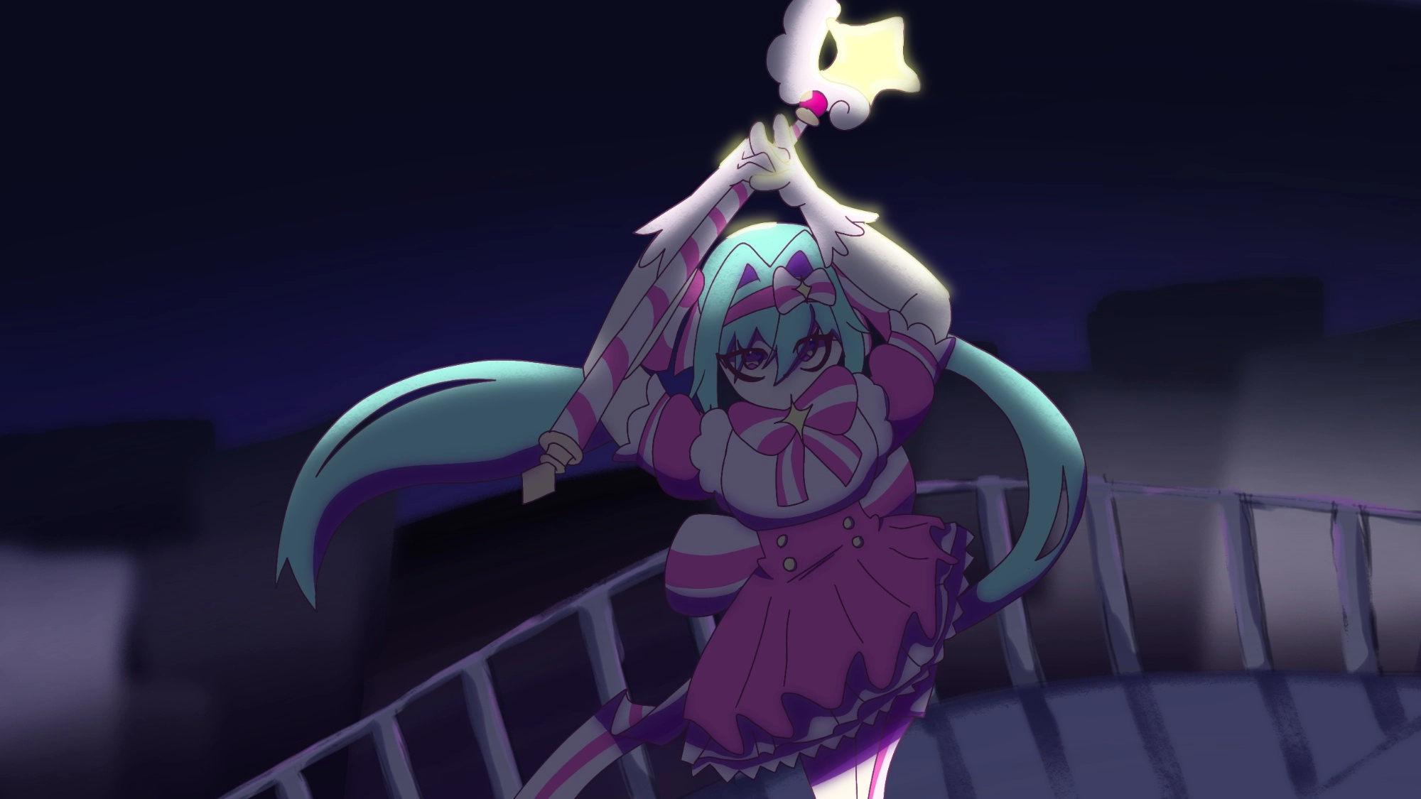 Retry Now miku fanart