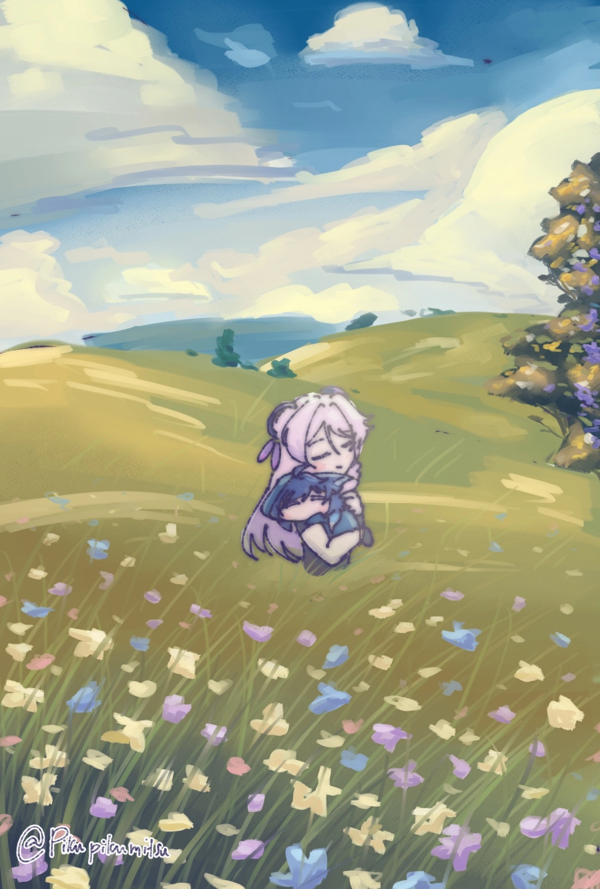 i miss drawing them :<