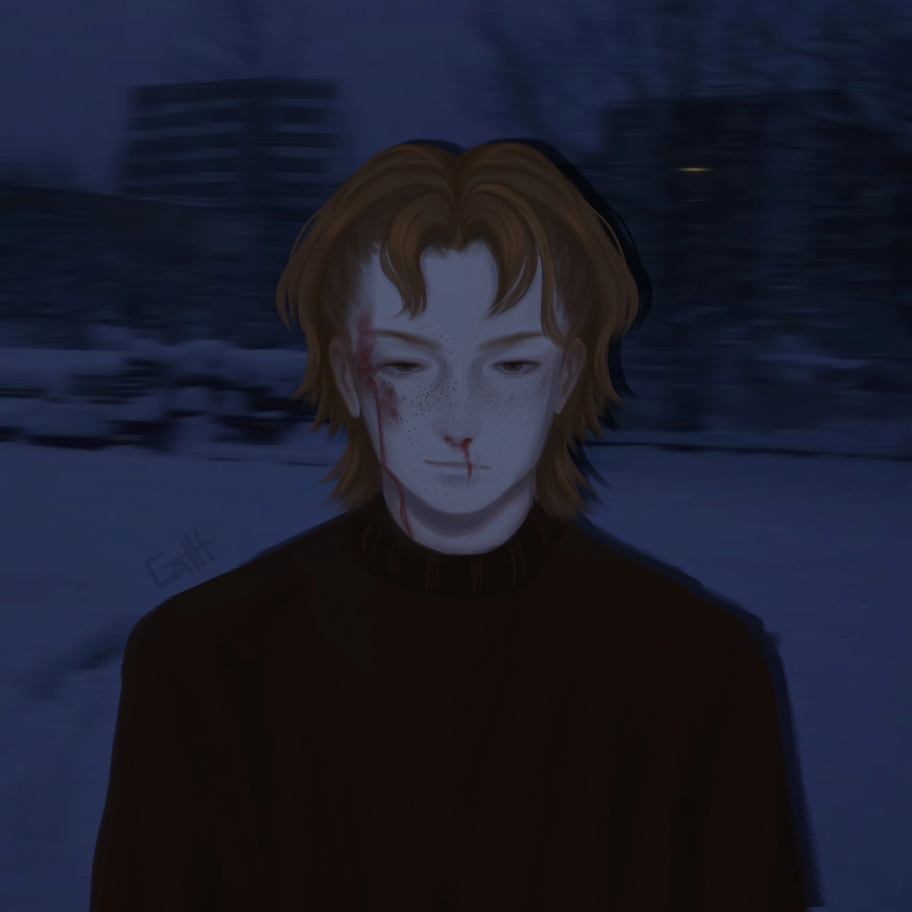 oc got beaten up🥲