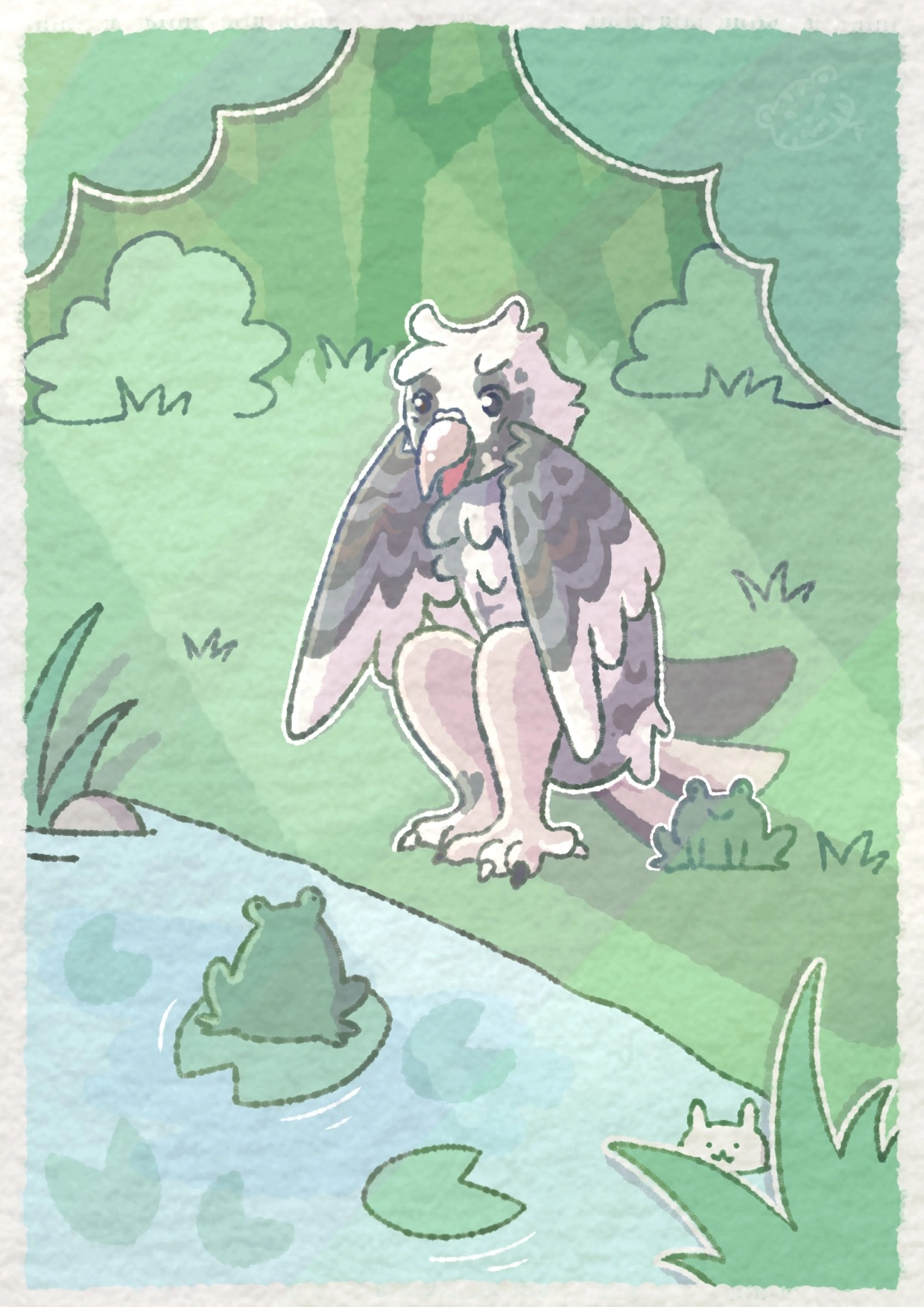 A frog!! [Commission]