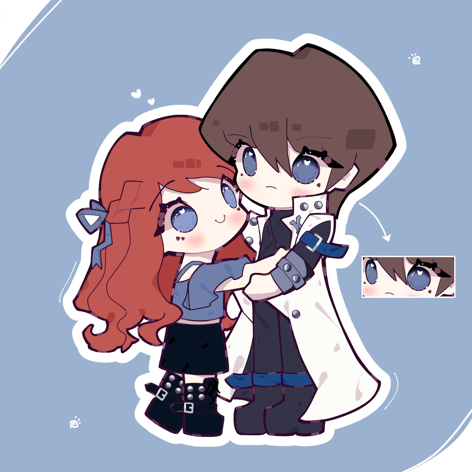 CHIBI COUPLE FULL BODY CUTEE
