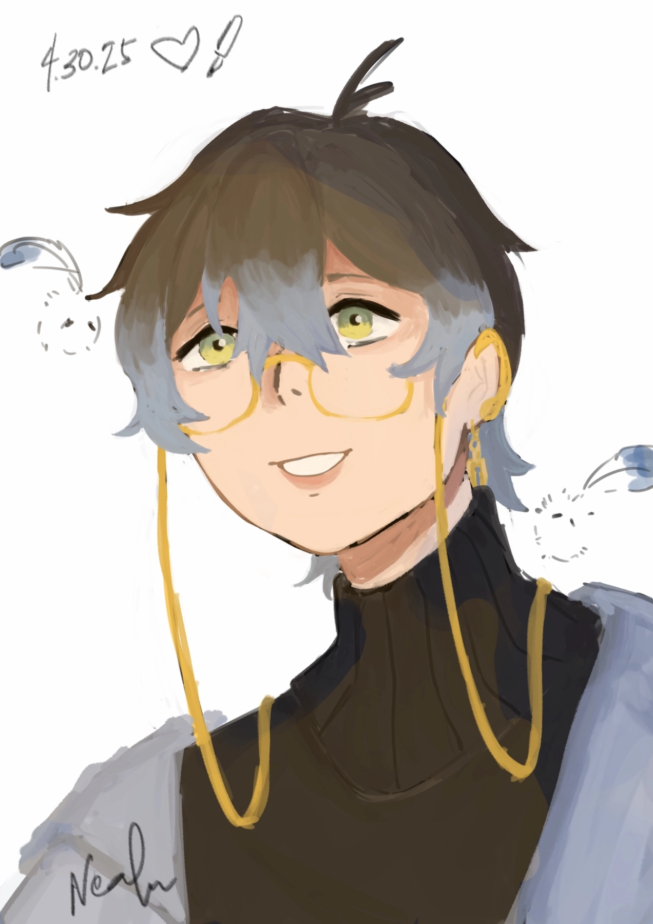 something from a few months ago! (rip ike 😢)