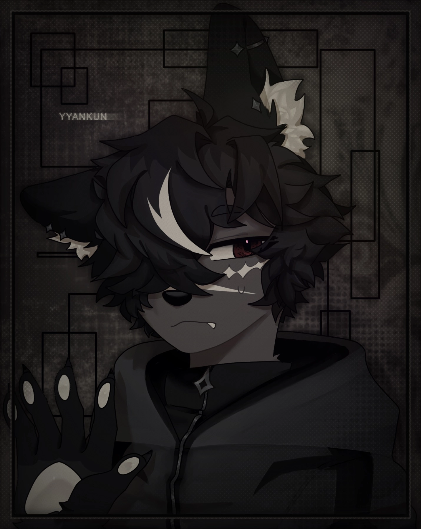 Furry oc I made while practicing for when I open comms :D !!